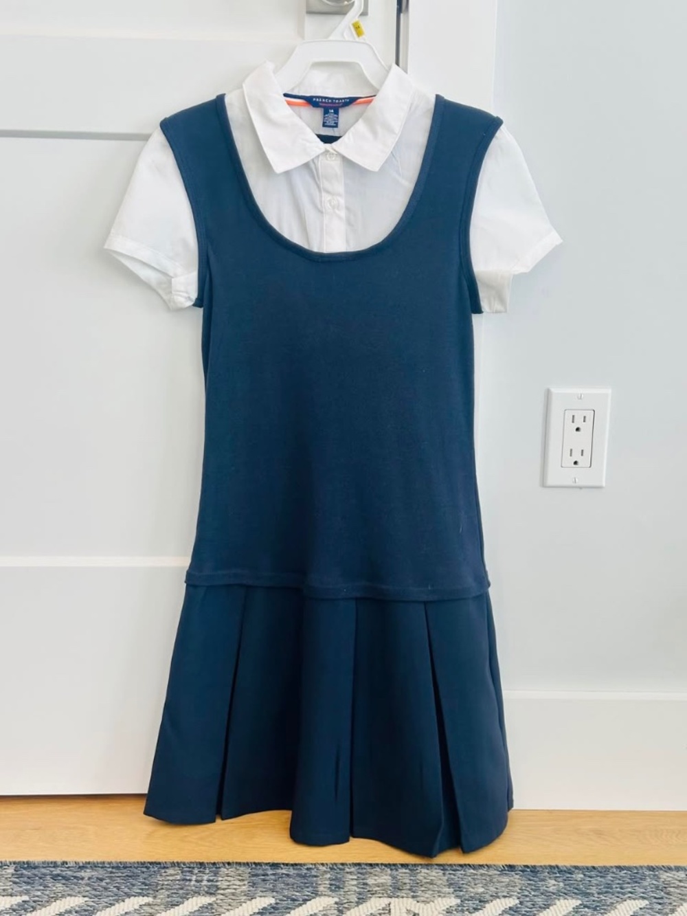 One piece Navy Dress by French Toast